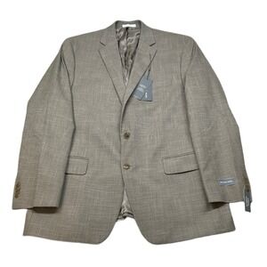 Michael Kors Kent Tan Sport Coat Mens‎ 44R 44 Classic-Fit $295 NEW